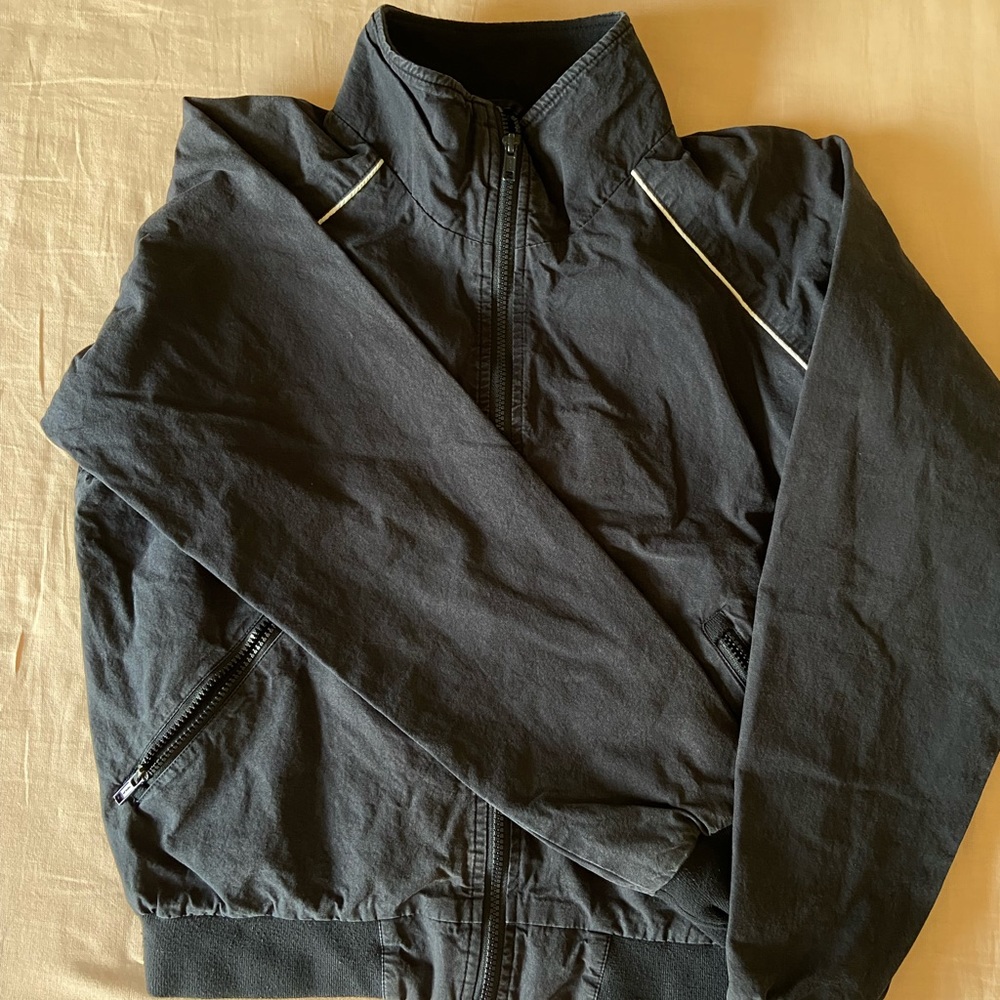 Brandy Melville/John Galt Blue Navy Windbreaker